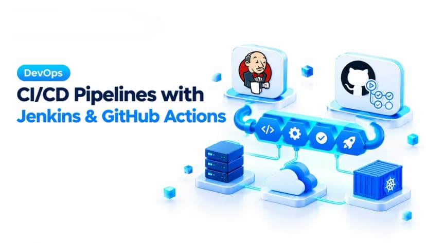 CI/CD Pipelines with Jenkins & GitHub Actions
